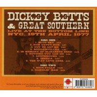 Dickey Betts: Live At The Bottom Line 1977 -   - (CD /...