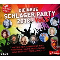 Die neue Schlager Party,Vol.5 (2018) -   - (AudioCDs /...