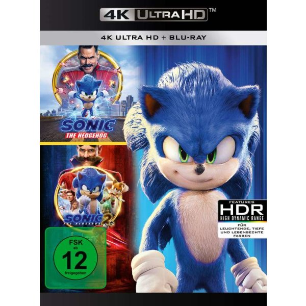 Sonic the Hedgehog-2-Movie Collection -   - (Ultra HD Blu-ray / sonstige / unsoriert)