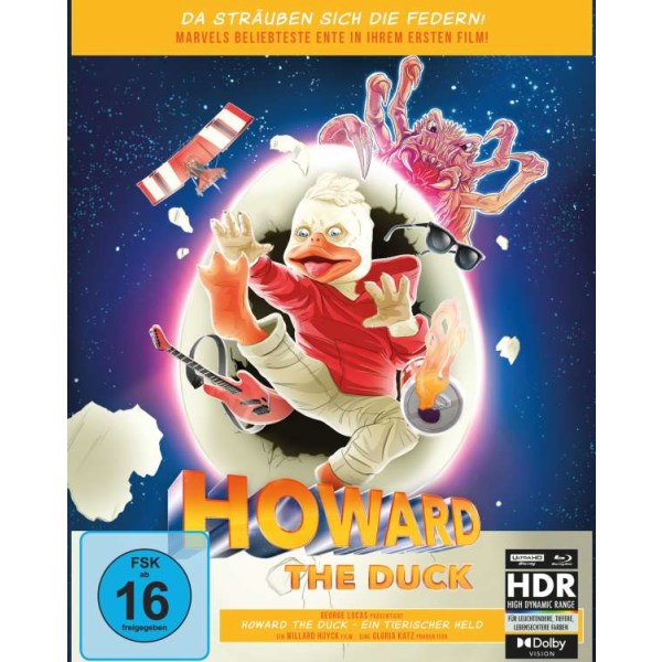 Howard the Duck - Ein tierischer Held - Mediabook -   - (Ultra HD Blu-ray / Sonstige / unsortiert)