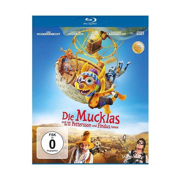 Mucklas und wie sie z.Pettersson & Findus k. (BR)  Min: 81/DD5.1/WS - LEONINE  - (Blu-ray Video / Kinderfilm)