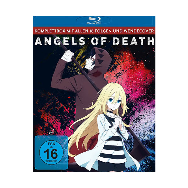 Angels of Death - Komplettbox (BR) 2Disc  Min: 379/DD5.1/WS - LEONINE  - (Blu-ray Video / Anime)