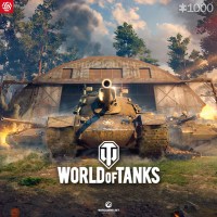 World of Tanks Gaming Puzzle Wingback (1000 pieces)