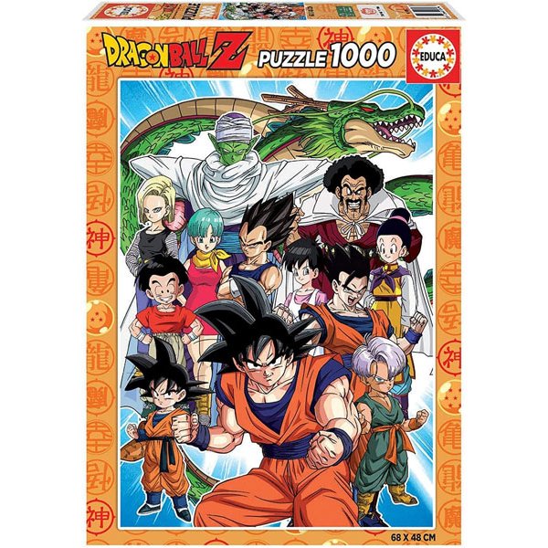 Merc  Puzzle DBZ Dragonball Z  1000 Teile - Diverse  - (Spielwaren / Merch Brett-/Kartenspiele, Puzzle)