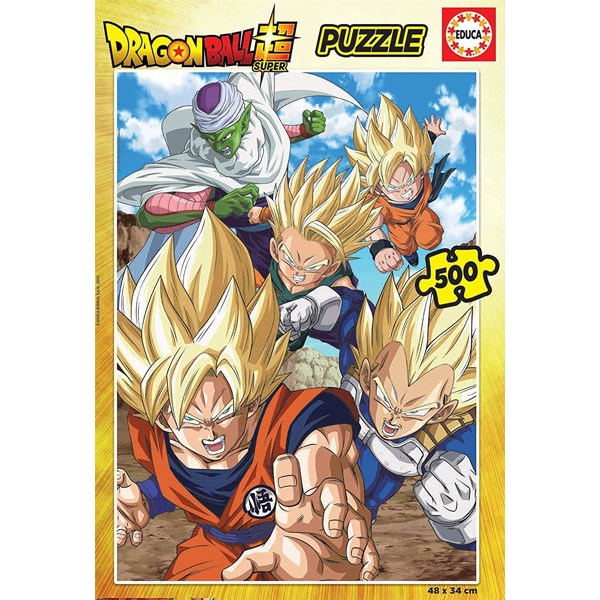 Merc  Puzzle DBZ Super #2  500Teile - Diverse  - (Spielwaren / Merch Brett-/Kartenspiele, Puzzle)