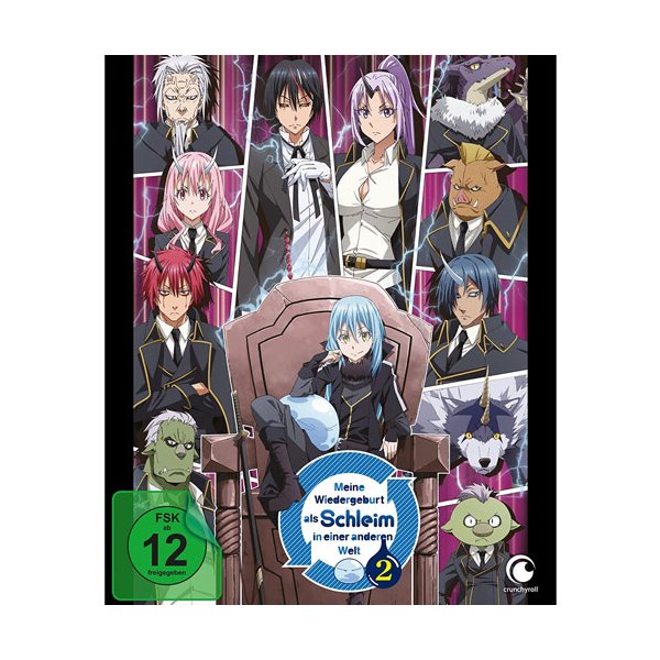 Meine Wiedergeburt als Schleim.. Staffel 2.1 (DVD)  in einer anderen Welt! Limited Edition mit Sammelbox - AV-Vision  - (DVD Video / Anime)