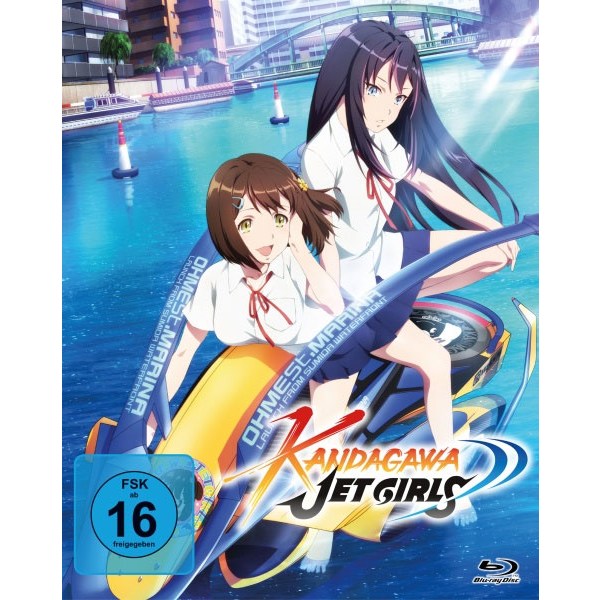 Kandagawa Jet Girls - Komplett-Set (BR)  2Disc, Peppermint Anime - Koch Media  - (Blu-ray Video / Anime)