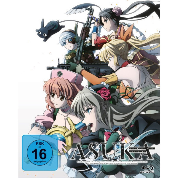 Magical Girl Spec-Ops Asuka - Komplett-Set (BR)  2Disc, Peppermint Anime - Koch Media  - (Blu-ray Video / Anime)