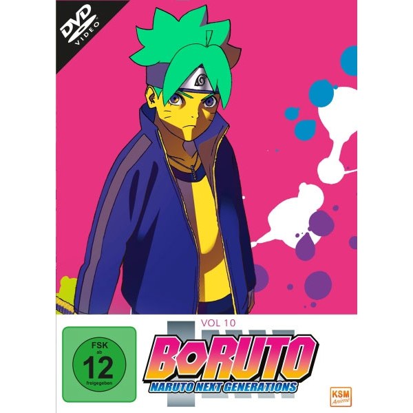 Boruto - Naruto Next Generation 10 (DVD)  Volume 10: Episode 177-189, 3Disc - KSM  - (DVD Video / Anime)