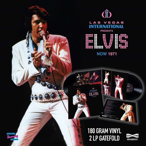 Elvis Presley (1935-1977): Las Vegas International Presents Elvis - Now 1971 (180g) - Memphis  - (LP / L)