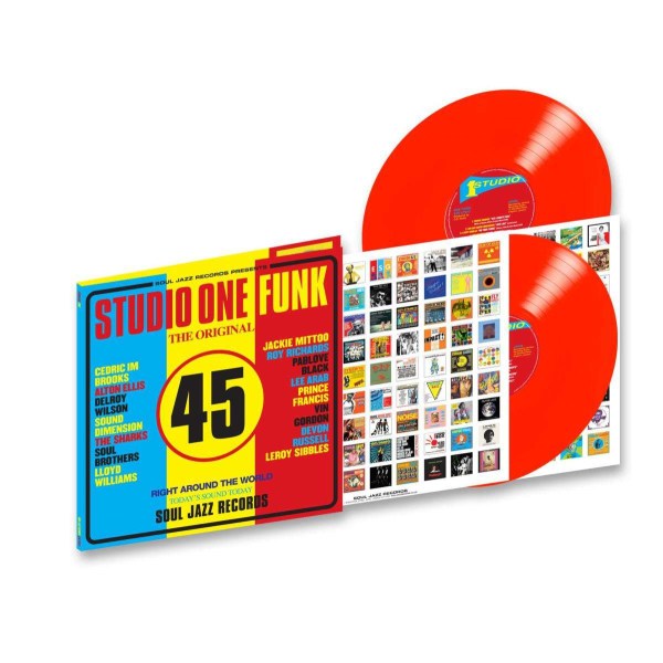 Various Artists: Studio One Funk (Limited Indie Edition) (Transparent Red Vinyl) -   - (Vinyl / Pop (Vinyl))