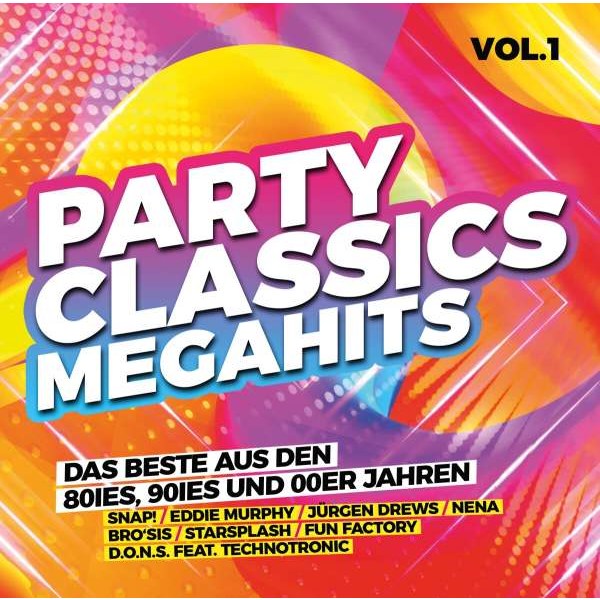 Various Artists: Party Classics Megahits Vol.1 -   - (CD / P)