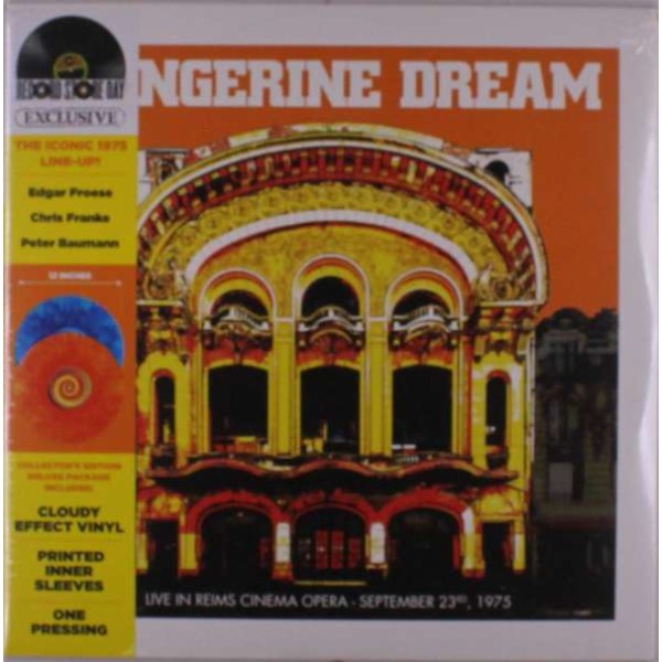 Tangerine Dream: Live At Reims Cinema Opera (RSD) (Deluxe Edition) (Colored Vinyl) -   - (LP / L)