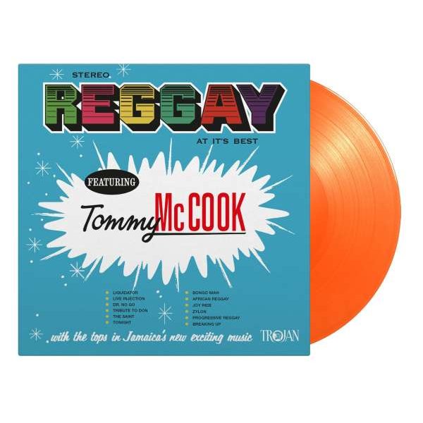 Tommy McCook: Reggay At Its Best (180g) (Limited Numbered Edition) (Orange Vinyl) -   - (Vinyl / Rock (Vinyl))