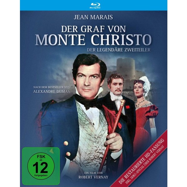 Der Graf von Monte Christo (Teil 1 & 2 mit Jean Ma -   - (Blu-ray Video / Sonstige / unsortiert)