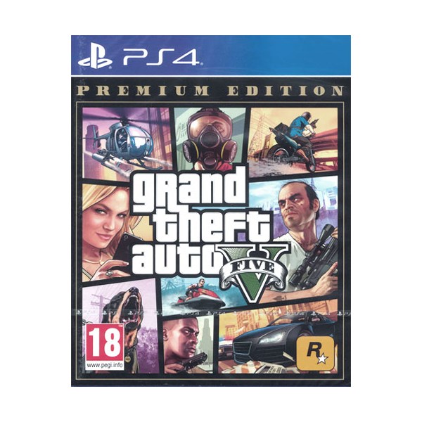 GTA  5  PS-4  Premium AT - Take2  - (SONY® PS4 / Action)