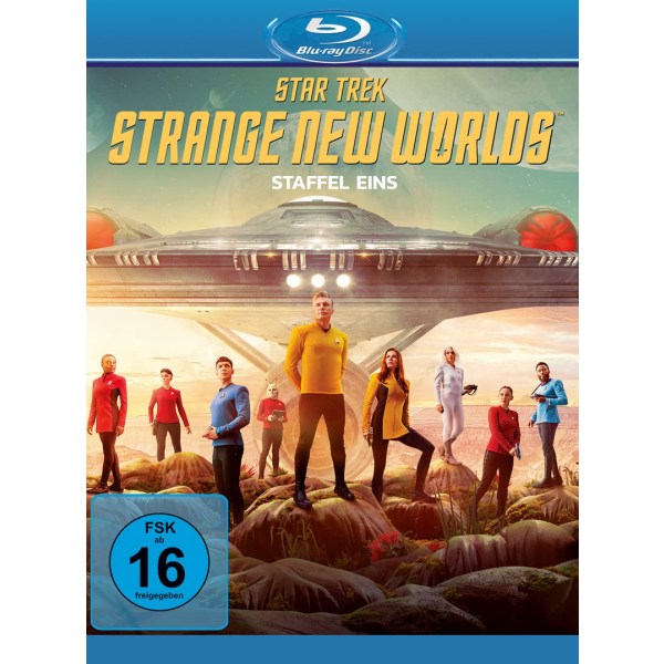 Star Trek: Strange New Worlds - Staffel #1 (BR)  4Disc - Universal Pictures  - (Blu-ray Video / TV-Serie)