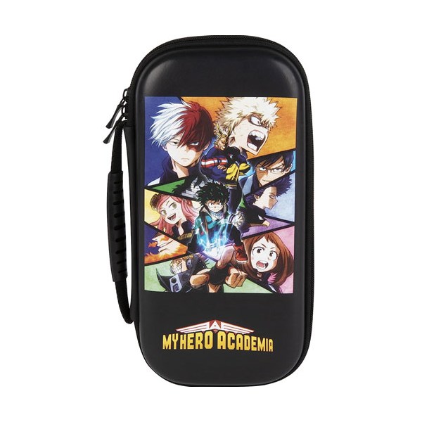 Switch Tasche My Hero Academia schwarz - Konix  - (Nintendo Switch Hardware / Zubehör)