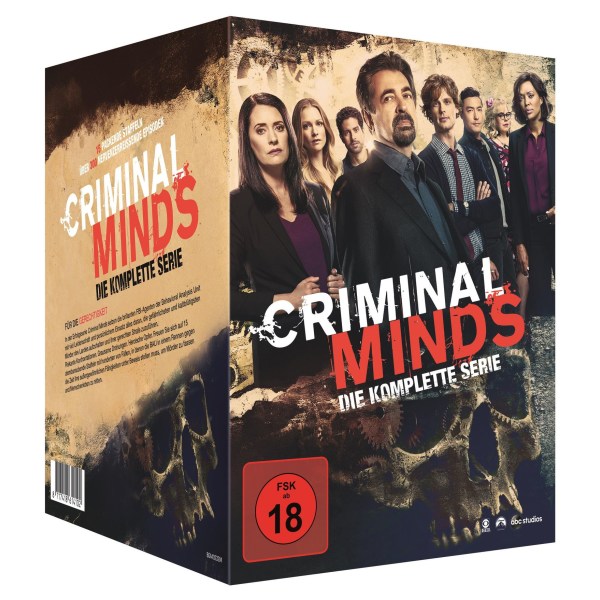 Criminal Minds - Komplettbox 01-15 (DVD) 78Disc  Komplettbox 1-15 Repackaging - LEONINE  - (DVD Video / Thriller)