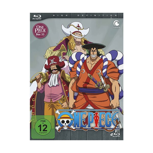 One Piece BOX 33 (DVD)  TV-Serie  4Disc - Crunchyroll  - (DVD Video / Anime)