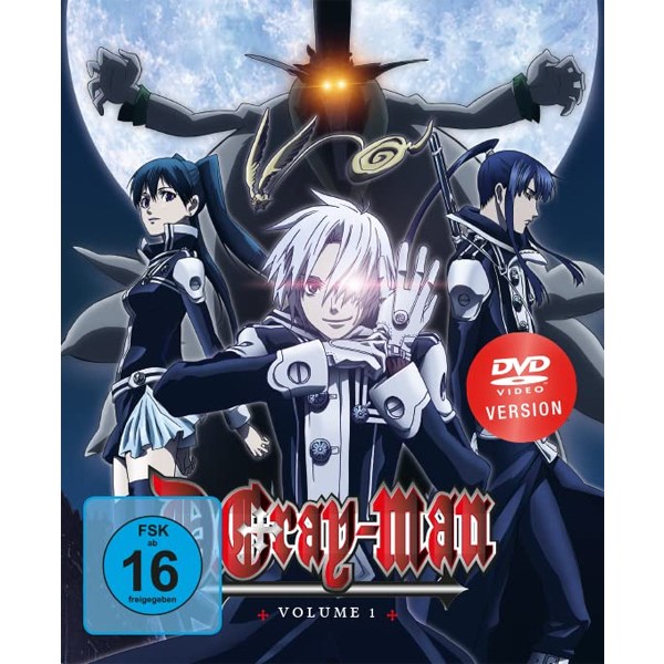 D. Gray-man  #1 (DVD) 3Disc Min: 425/DD5.1/WS  1Disc - AV-Vision  - (DVD Video / Anime)