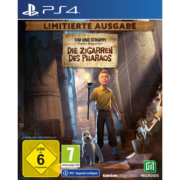 Tintin Reporter: Zigarren des Pharaos  PS-4 L.E. - Astragon  - (SONY® PS4 / Action/Adventure)