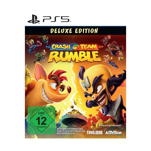 Crash Team Rumble  PS-5  DELUXE - Activ. / Blizzard  - (SONY® PS5 / Action/Adventure)