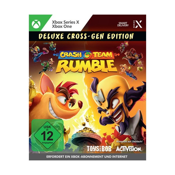 Crash Team Rumble  XBSX  DELUXE - Activ. / Blizzard  - (XBOX Series X Software / Action/Adventure)