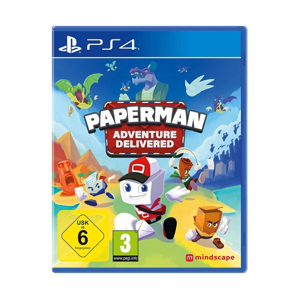 Paperman  PS-4  Adventure Delivered - Mindscape  - (SONY® PS4 / Adventure)