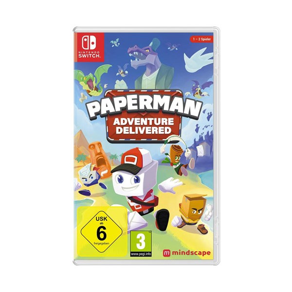 Paperman Switch  Adventure Delivered - Mindscape  - (Nintendo Switch / Adventure)