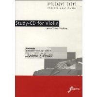 Study-CD for Violin - Concerto op.3,Nr.6,a-moll -   - (CD...