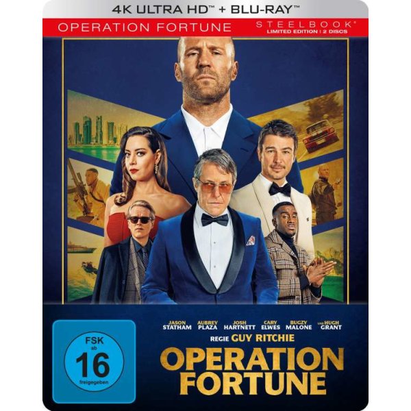 Operation Fortune-UHD SteelBook -   - (Ultra HD Blu-ray / Sonstige / unsortiert)