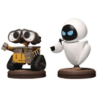 Merc Figur Wall-E und Eve  8cm  PVC 8cm Beast Kingdom 2er...