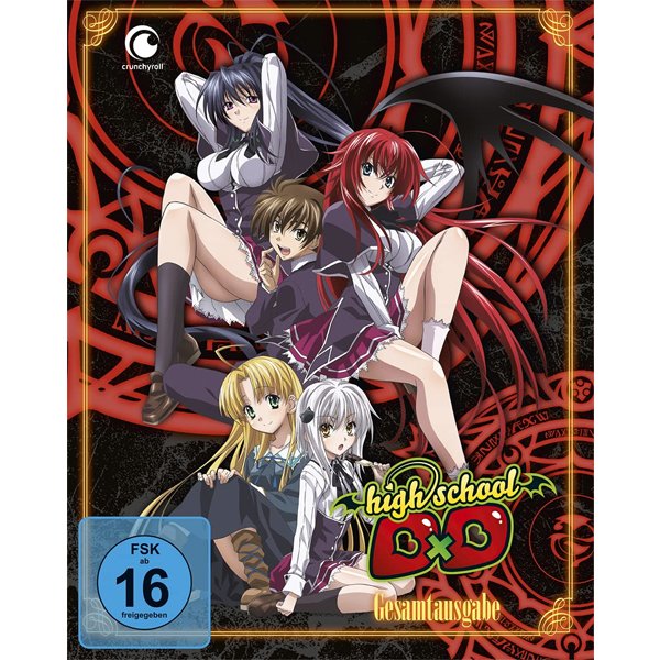 Highschool DxD - Staffel 1 GA (DVD) NEU -SS-  Gesamtausgabe, Neuauflage mit Sammelschuber - AV-Vision  - (DVD Video / Anime)