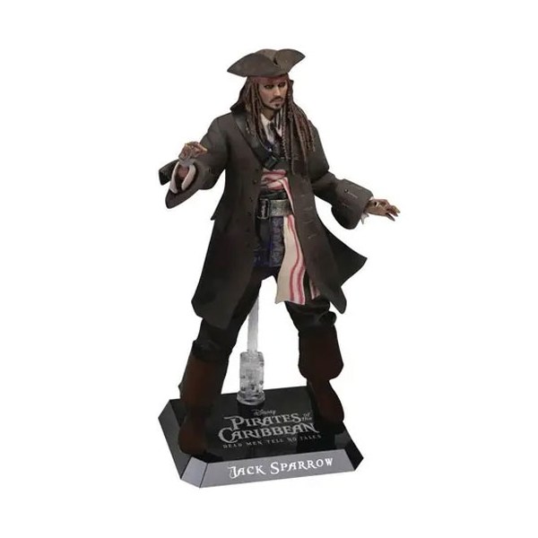 Merc Figur Disney Jack Sparrow  20cm  PVC 20cm Beast Kingdom Fluch der Karibik Dynamic 8ction Heroes - Diverse  - (Merchandise / Merch Figuren)