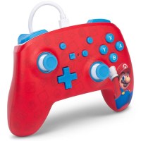 Switch Controller Enhanced wired Mario Hurra!  PowerA -...