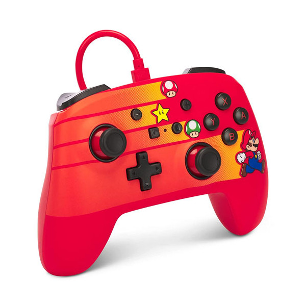 Switch Controller Enhanced wired Mario Speedster  PowerA - PowerA  - (Nintendo Switch Hardware / Zubehör)