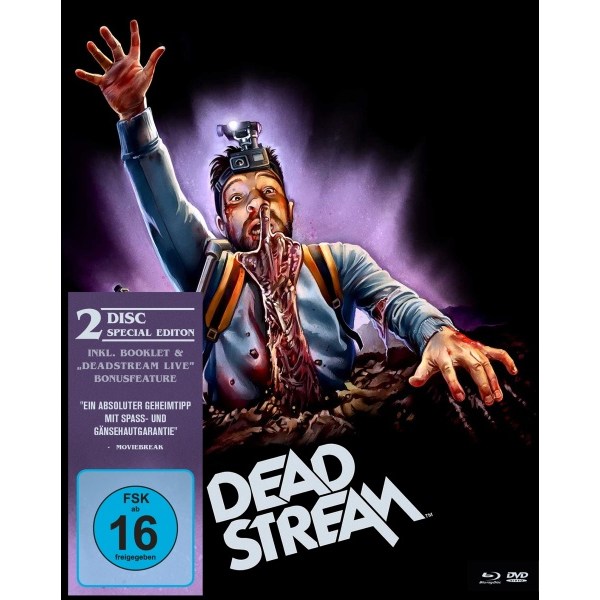 Deadstream (BR+DVD) LE -Mediabook-  Min: 87/DD5.1/WS Limited Edition, 2Disc - Koch Media  - (Blu-ray Video / Horror/Komödie)