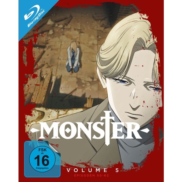 MONSTER - Volume 5 (BR) LE -Steelbook-  2Disc, Ep. 50-62 - Koch Media  - (Blu-ray Video / Anime)