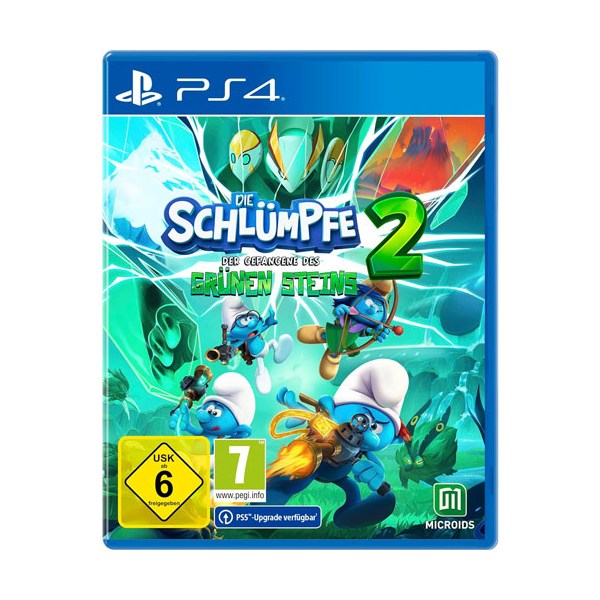 Schlümpfe 2  PS-4  Der Gefangene des grünen Steins - Astragon  - (SONY® PS4 / Adventure)