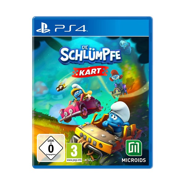 Schl�mpfe Kart  PS-4 - Astragon  - (SONY® PS4 / Rennspiel)