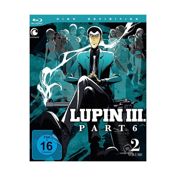 LUPIN III: Part 6 - Classic Adventures 2 (BR) GA  2Disc, Ep. 13-24 - AV-Vision  - (Blu-ray Video / Anime)