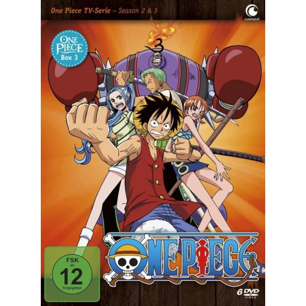 One Piece BOX #3 (DVD)  TV-Serie  Ep.: 62-92, Neuauflage - AV-Vision  - (DVD Video / Anime)