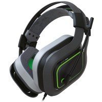 XBSX Headset Wired Gaming Black/Green HC-9 - Gioteck  -...