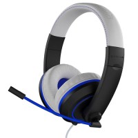 PS5 Headset Wired Stereo White/Blue XH-100S - Gioteck  -...