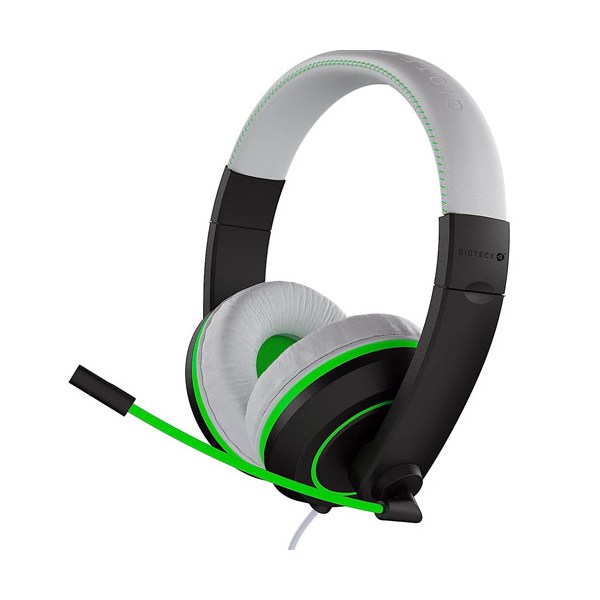 XBSX Headset Wired Stereo White/Green XH-100S - Gioteck  - (XBOX Series X Hardware / Zubehör)