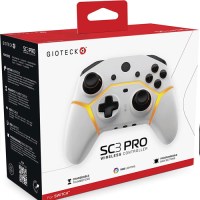 Switch Controller Pro Wireless White SC-3 - Gioteck  -...