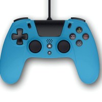 PS4 Controller Wired Blue VX-4 - Gioteck  - (SONY®...