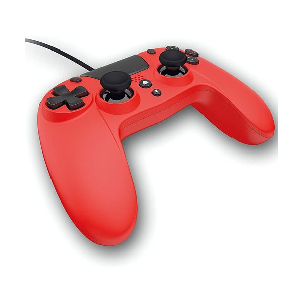 PS4 Controller Wired Red VX-4 - Gioteck  - (SONY® PS4 Hardware / Zubehör)