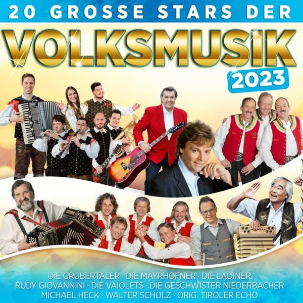 Various Artists: 20 große Stars der Volksmusik 2023 -   - (CD / #)